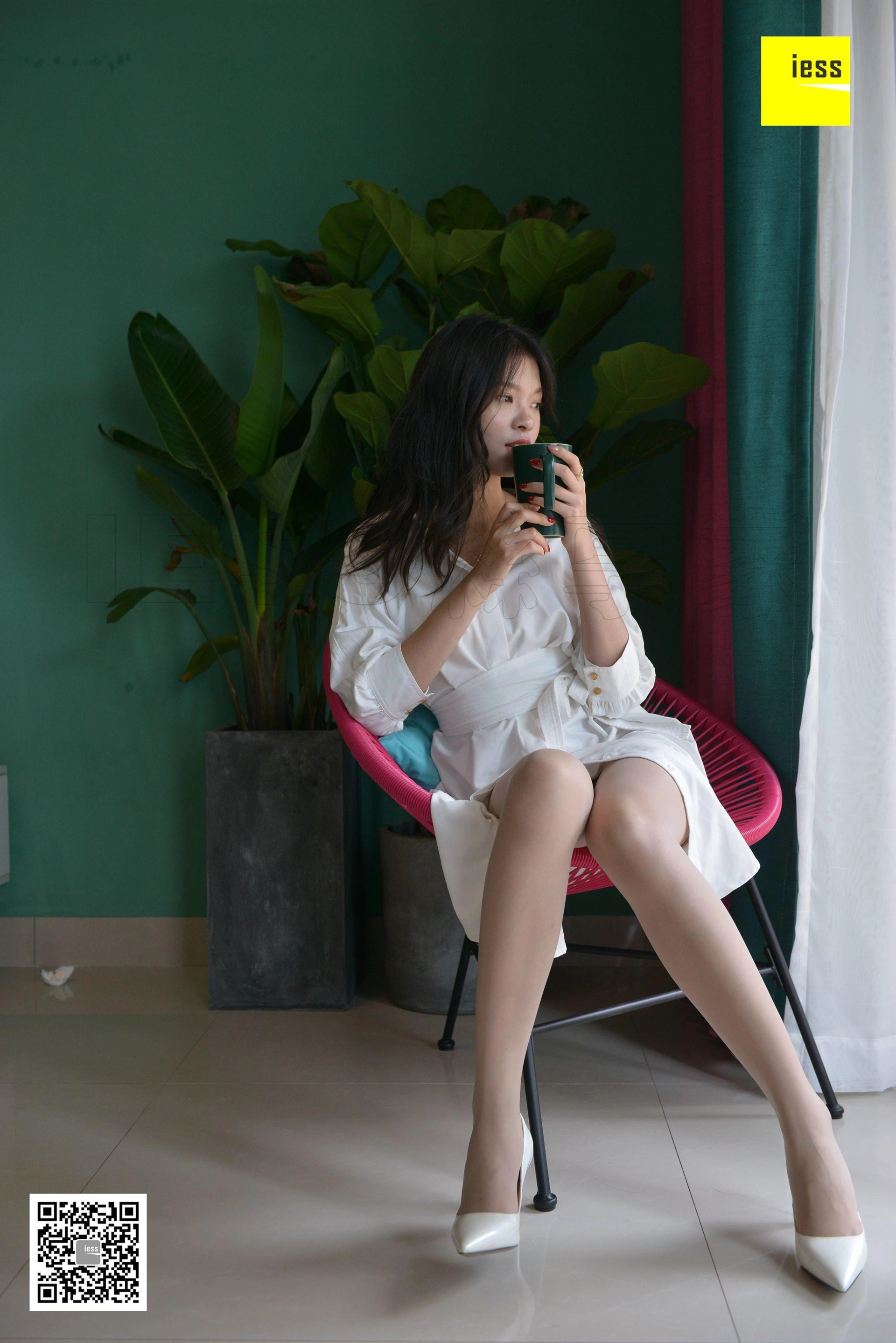 [IESS异思趣向] 2018.12.26 丝享家388:《七七的仙女白裙》七七 1